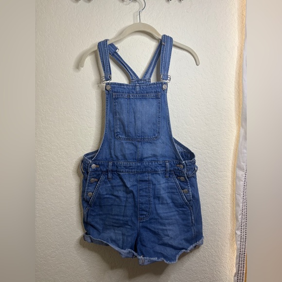 Madewell Adirondack Short Overalls - Picture 2 of 10